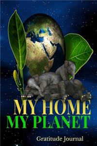 My Home My Planet Gratitude Journal