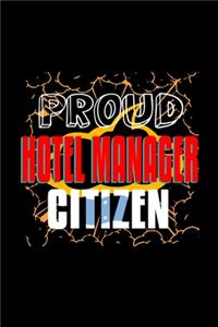 Proud hotel manager citizen