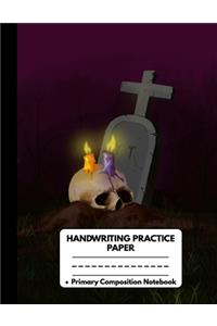 Handwriting Practice Paper Primary Composition Notebook