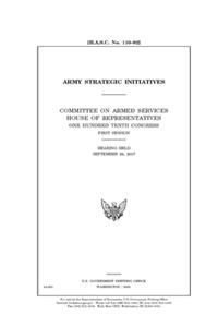 Army strategic initiatives