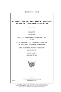 Examination of the force requirements determination process