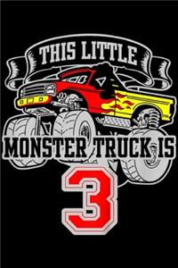 this little monster truck is 3