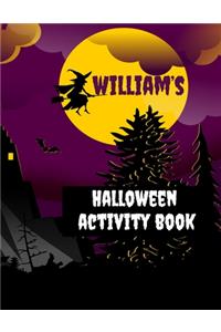 William's Halloween Activity Book