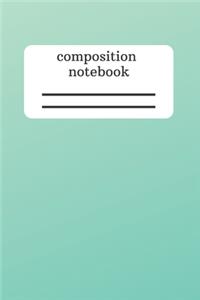 Composition Notebook