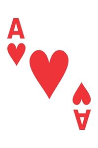 Ace Of Hearts Notebook