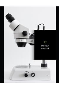Lab Tech Notebook, 120 Page Blank Lined Journal