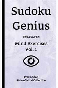 Sudoku Genius Mind Exercises Volume 1