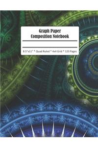 Graph Paper Composition Notebook