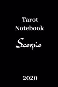 Tarot Notebook Scorpio 2020