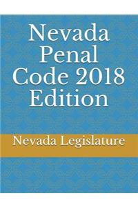 Nevada Penal Code 2018 Edition