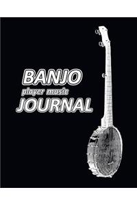 Banjo Player Music Journal