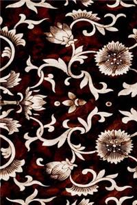 2019 Weekly Planner Floral Vintage Flower Damask Classic Design Pattern 134 Pages
