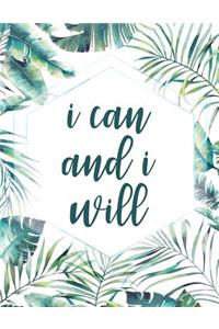 I Can and I Will