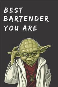 Funny Gift Notebook for Bar Employee