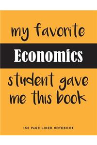 My Favorite Economics Student Gave Me This Book