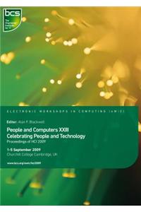 Proceedings of HCI 2009