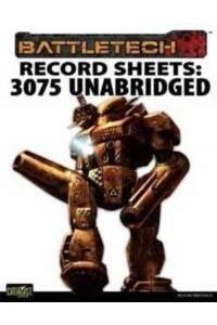 Battletech: Record Sheets Prototypes
