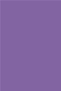 Deluge Purple 101 - Blank Notebook