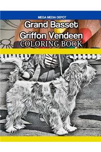 Grand Basset Griffon Vendeen Coloring Book