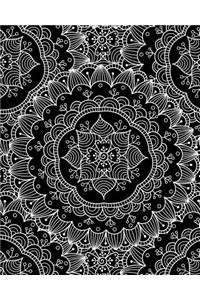 Journal Notebook Flower Mandala Pattern 1