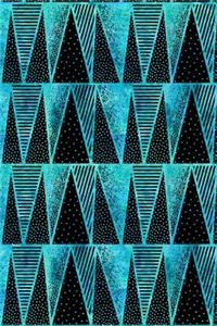 Journal Notebook Abstract Triangles Pattern 1