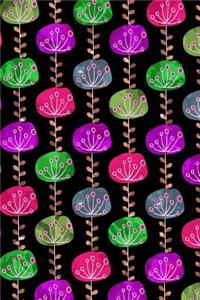 Bullet Journal Notebook Abstract Sketchy Trees Pattern 8