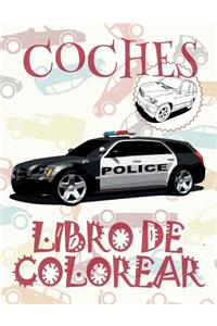 Coches libro de colorear