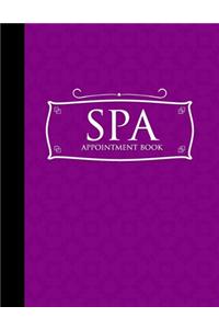 Spa Appointment Book