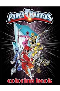 Power Rangers Coloring Book: Great Activity Book for Kids (30 Illustrations)