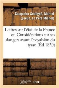 Lettres Sur l'État de la France