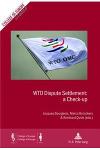 Wto Dispute Settlement: A Check-Up