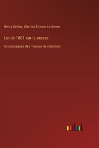 Loi de 1881 sur la presse