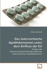 österreichische Apothekenwesen unter dem Einfluss der EU