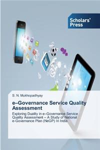e-Governance Service Quality Assessment