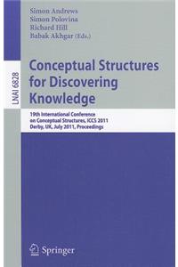 Conceptual Structures for Discovering Knowledge