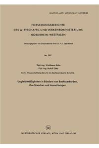 Ungleichmäßigkeiten in Bändern von Bastfaserkarden, ihre Ursachen und Auswirkungen