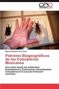 Patrones Biogeográficos de los Coleópteros Mexicanos