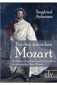 Für Den Deutschen Mozart