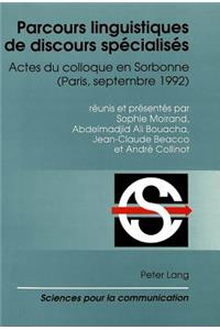 Parcours Linguistiques de Discours Spécialisés