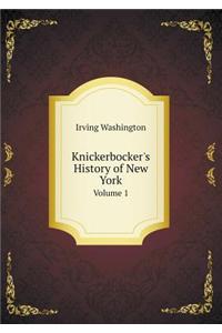 Knickerbocker's History of New York Volume 1