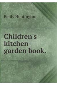 Children's kitchen-garden book