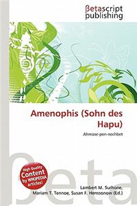 Amenophis (Sohn Des Hapu)