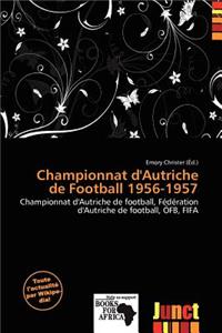 Championnat D'Autriche de Football 1956-1957