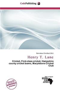 Henry T. Lane
