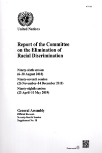 Report of the Committee on the Elimination of Racial Discrimination