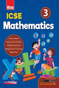 ICSE Mathematics - 3, 2019 Ed.