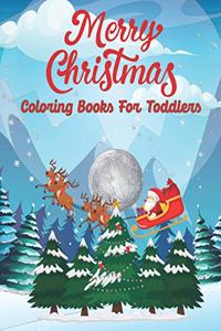 Merry Christmas Coloring Books For Toddlers