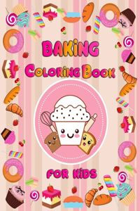 baking coloring book for kids