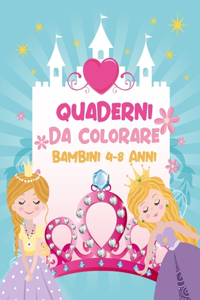 Quaderni Da Colorare Bambini 4-8 Anni