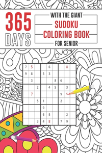 365 Days with The Giant Sudoku Coloring Book